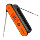 Цифровой термометр Inkbird IHT-1P, мгновенный термометр для мяса, барбекю, водонепроницаемый, перезаряжаемый, с подсветкой и калибровкой