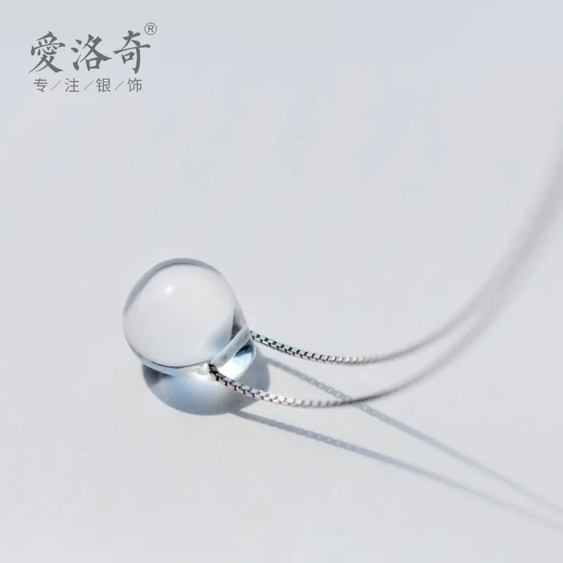 Новый кулон ожерелье и акрил 45 см Каплевидная форма d подарок на день рождения для