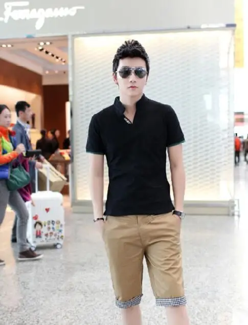 

2021 Summer Men Polo Shirt Brand 100% cotton Fashion Short Sleeve Shirts classic Male Solid Jersey Breathable Tops