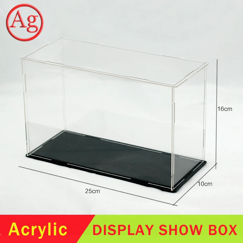 Пластиковый акриловый демонстрационный ящик чехол игрушка пылезащитный