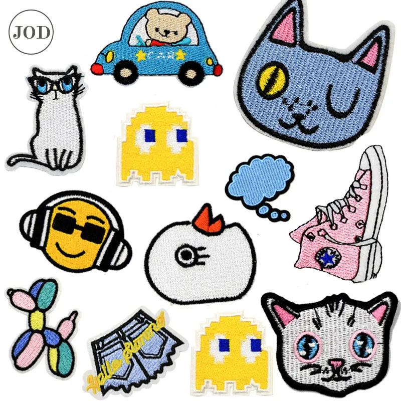 Мультфильм Аниме патч железо на одежде вышивка патчи для аппликация одежду