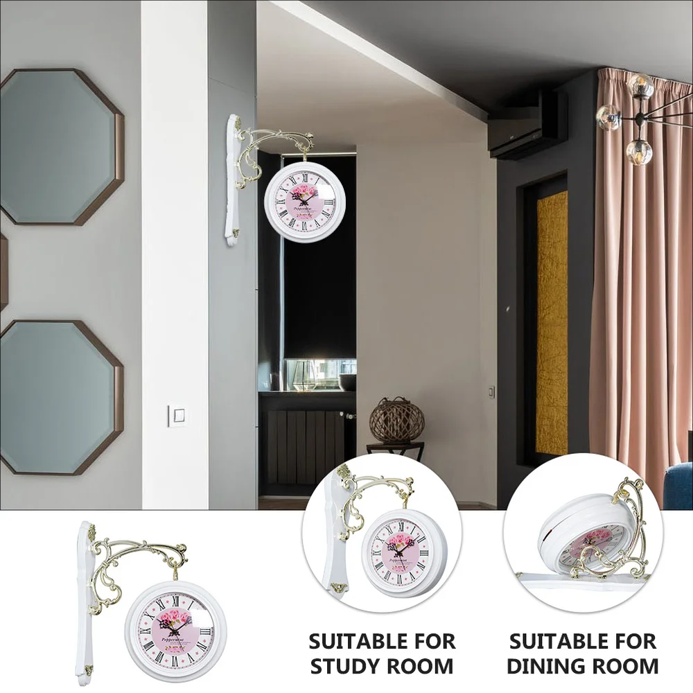 

Creative Mute Clock Fashionable Wall Clock Modern Style Clock Living Room Decor
