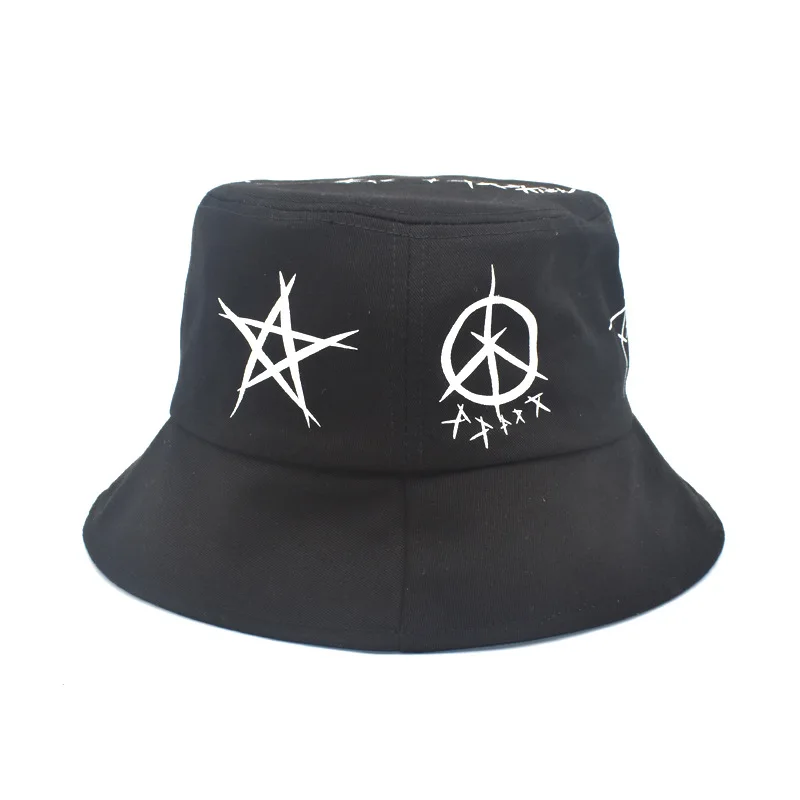 Панама в стиле пэчворк с граффити для мужчин и женщин уличные кепки хип-хоп