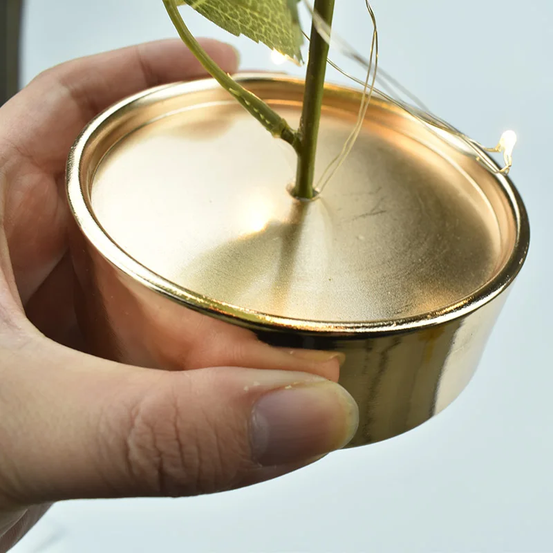 Золотая металлическая основа Красота и с рисунком из мультфильма Красавица