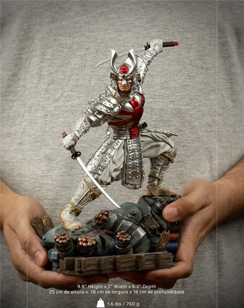 

Iron Studios MARCAS33320-10 1/10 Sliver Warrior Statue Male Soldier Figure Model for Fans Collection