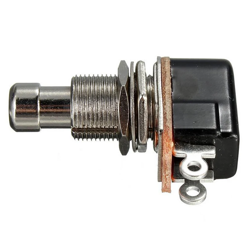 Коробка педалей эффектов для гитары мгновенная кнопка Spst Stomp Foot Switch Button Pack Of
