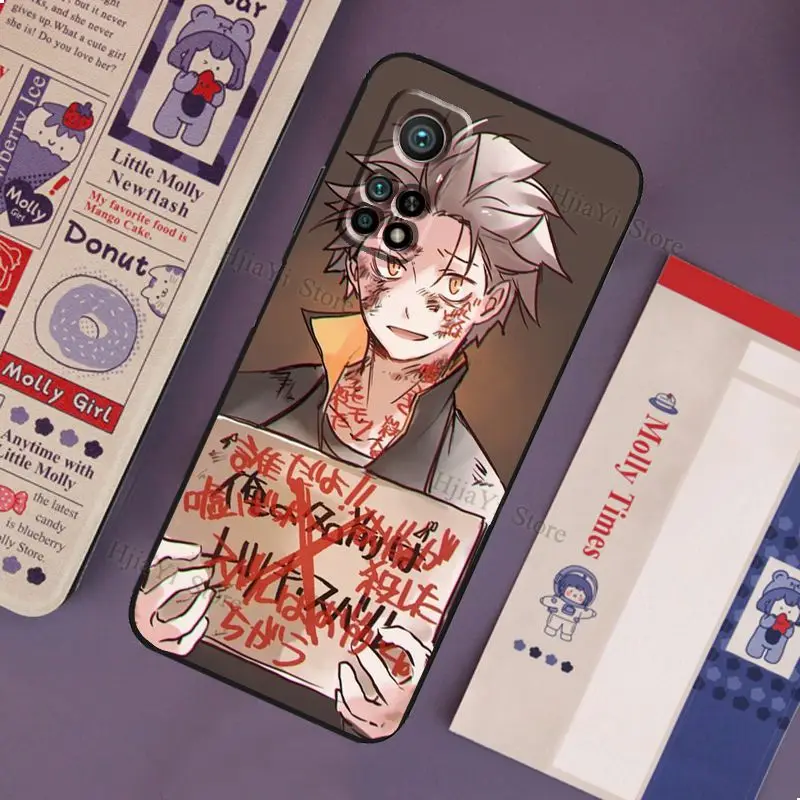 Чехол-накладка с принтом \Natsuki\&quot на смартфон Xiaomi (разные модели) изображение в