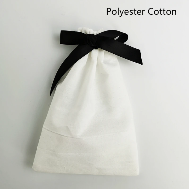 50 шт. хлопковый пакет для упаковки подарка упаковка ювелирных изделий