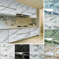5m55cm kitchen marble self adhesive wallpaper kitchen fumes wall stickers bathroom waterproof furniture renovation stickers