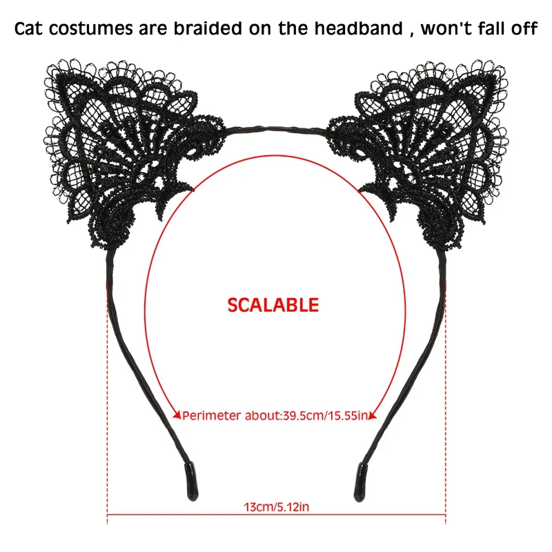 Сексуальная кружевная черная маска кошачий глаз для женщин и девочек роскошная