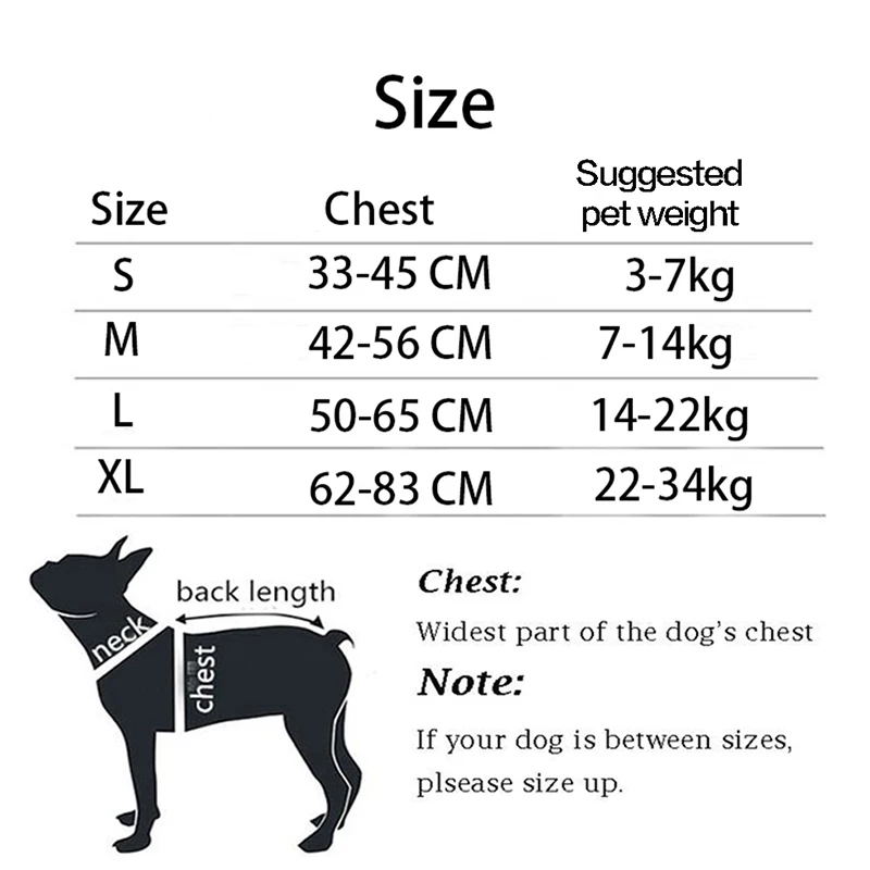 

Pet Dog Harness Adjustable Reflective Dog Chest Strap Vest For Small Medium Large Dogs Outdoor Training Protective Dog Harness
