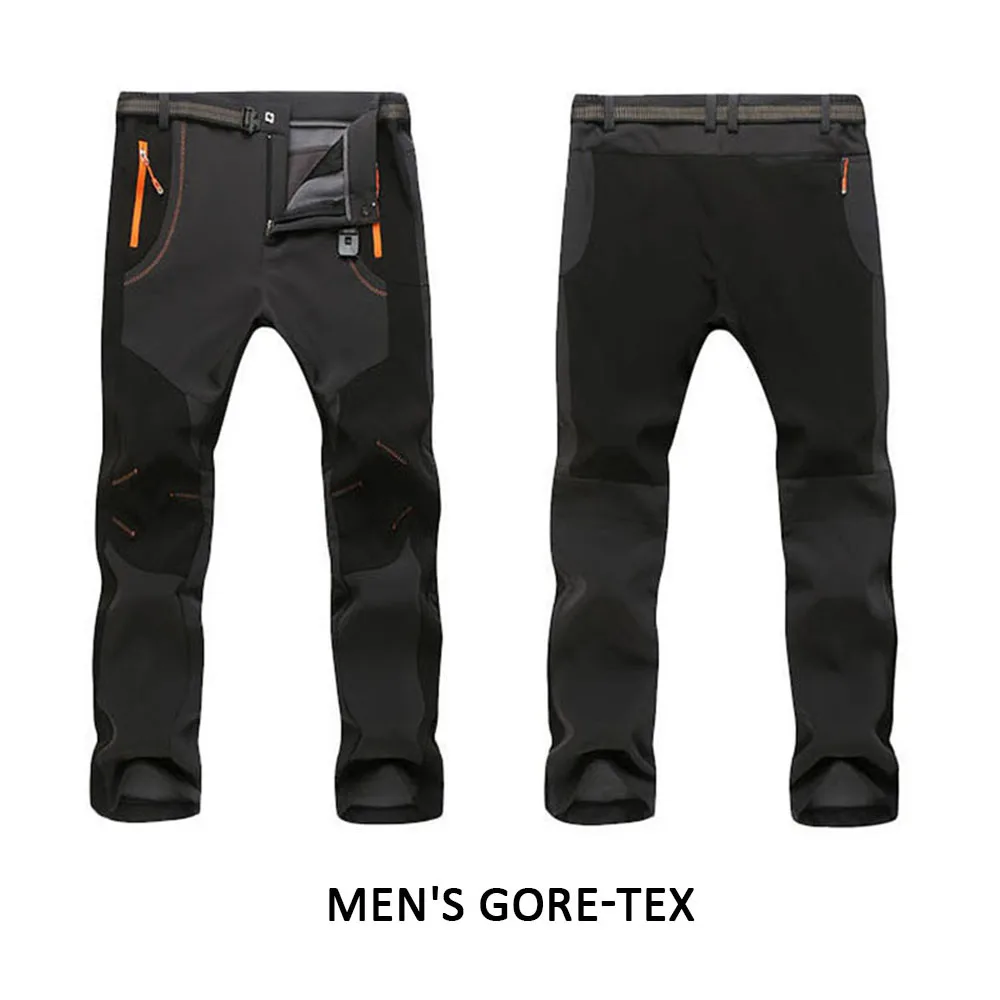 Зимние уличные брюки для зимних походов мужские и женские штаны скалолазания