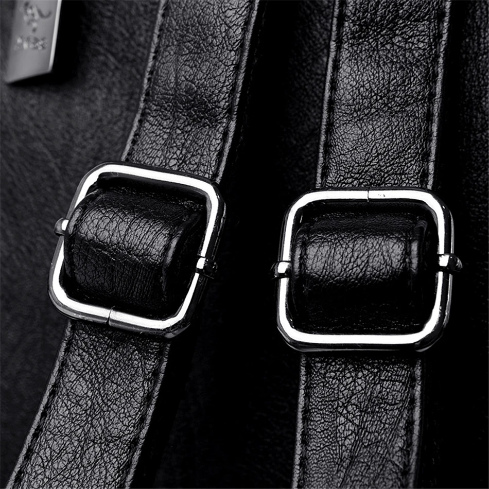 Женские кожаные рюкзаки высококачественные школьные сумки для девочек дорожный