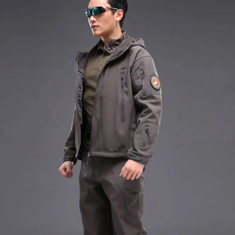 Детская зимняя куртка со Водонепроницаемый охота и рыбалка Кемпинг Камуфляж для