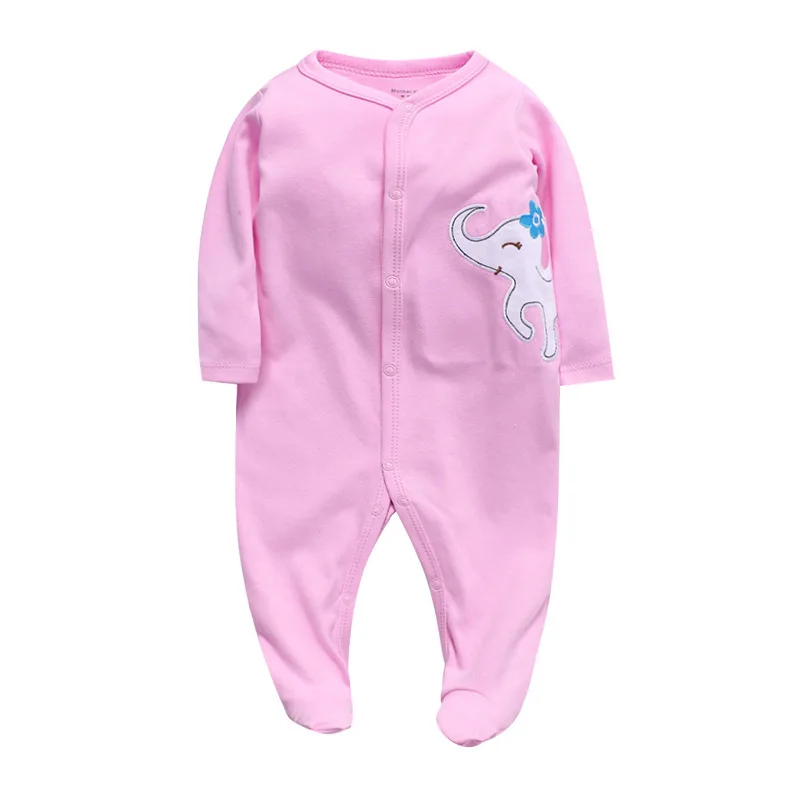 Roupa de bebes/2020 г. Летний комбинезон для новорожденных мальчиков и девочек Хлопковая
