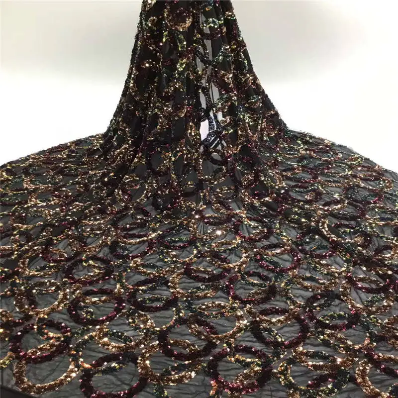 Новейшие африканские кружевные ткани высокого качества 2020 нигерийская