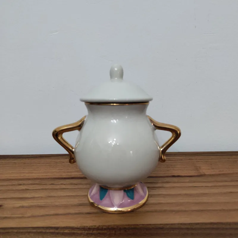 Горячая распродажа Красивая и чудовище сахарница оригинальный керамический