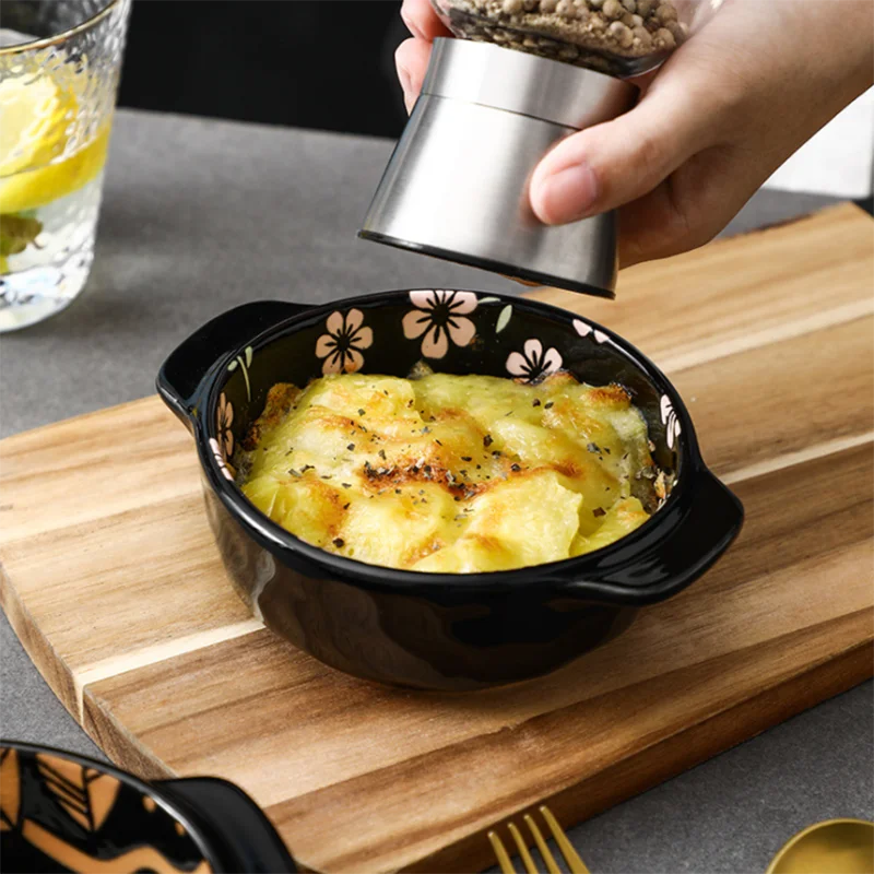 Кухня выпечки форма миска Керамика посуда печь мини кастрюля водостойкий