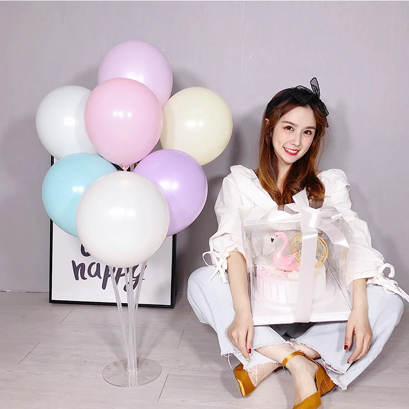 7 шт. День Рождения вечерние свадебные украшения воздушный шар для колонны набор
