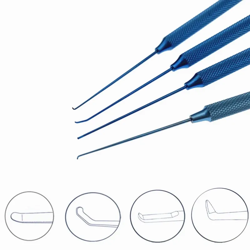 Титановая мембрана/лопатка retina крюк офтальмологический хирургический