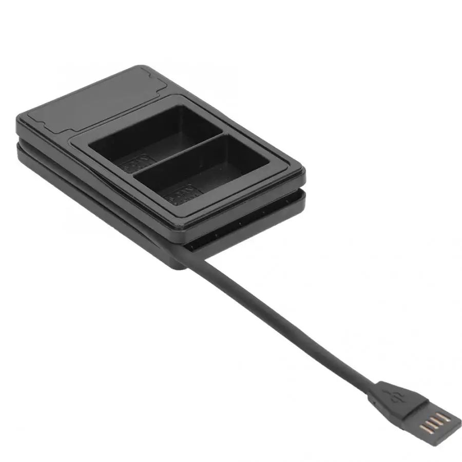 Зарядное устройство с ЖК дисплеем и двойной зарядной станцией для камер зарядное