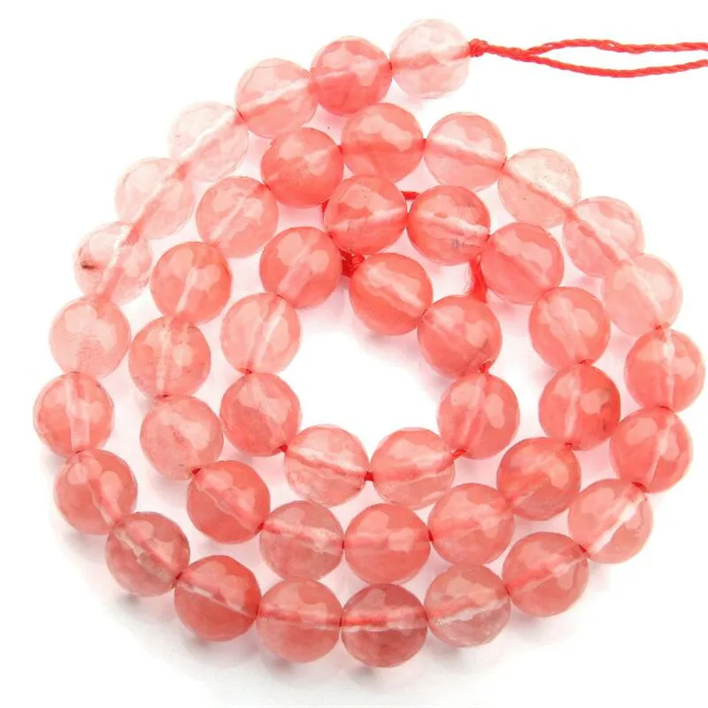 A + 15 &quotнитка Натуральный Камень Бисер граненый розовый турмалин камень бисер