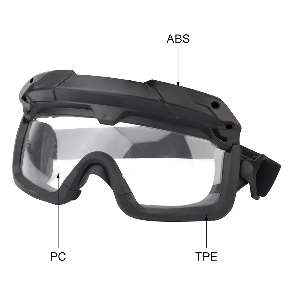 Тактический шлем очки для мотокросса защита глаз от ветра велоспорта гонок