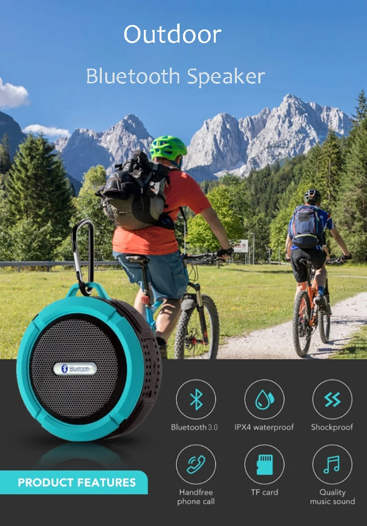 Портативный динамик беспроводной Bluetooth динамик s Саундбар Спорт на открытом воздухе водонепроницаемый Поддержка TF карты FM радио Aux вход