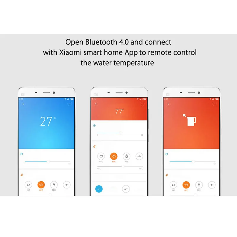 2020 Xiaomi Mijia Electric Kettle 1.5L Constant Temperature Water Smart Home APP Control Stainless Steel Teapot EU Plug | Бытовая