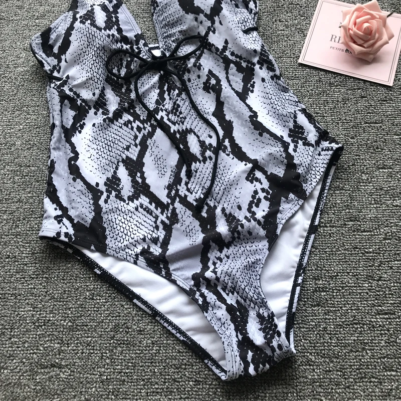 Сексуальный купальник большого размера Женский цельный 2019 монокини с пуш-апом