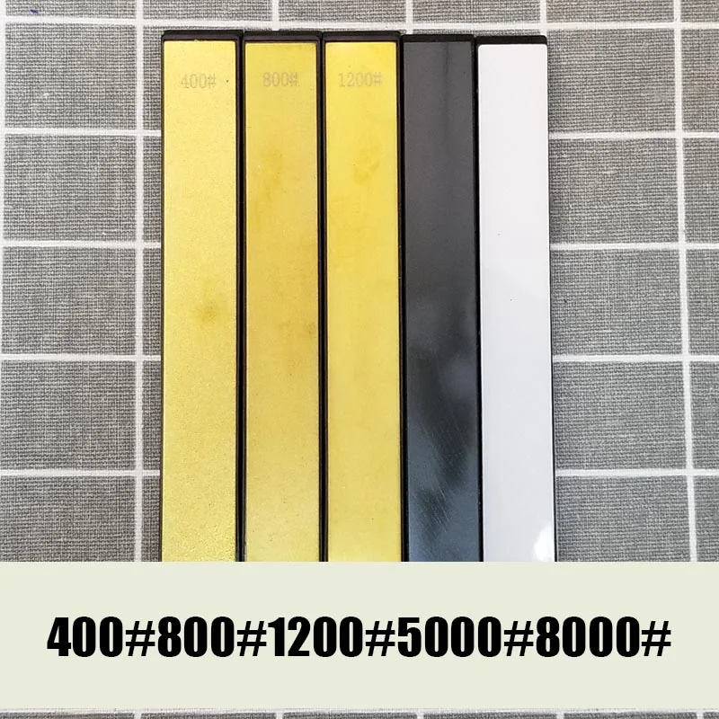 diamond sharpening 120 3000 8000 10000 grit golden stone fine grinding polishing knife sharpener - Цвет: 3D and 2F