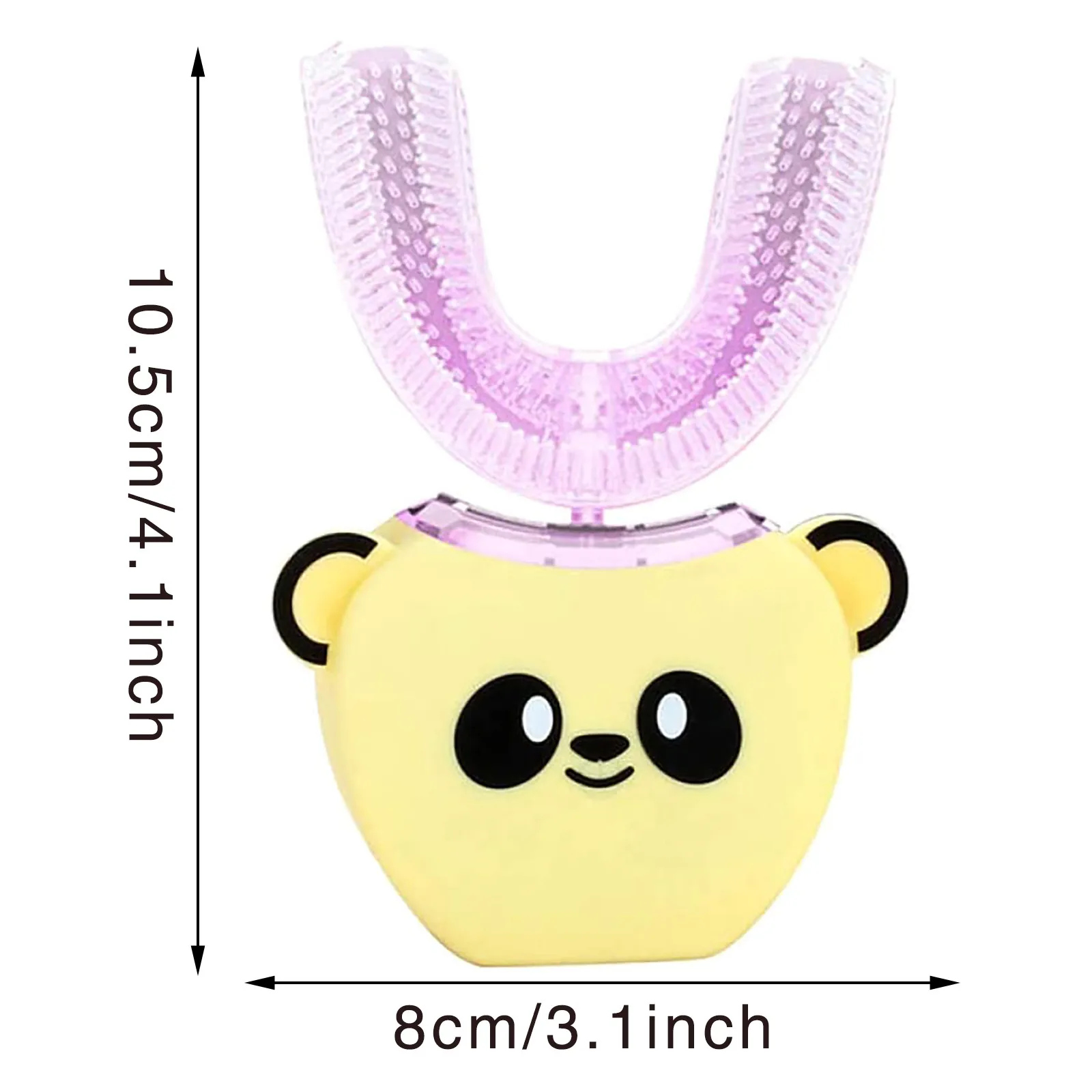 

Kids Sonic Electric Toothbrush Automatic Ultrasonic Teeth Tooth Brush Cartoon Smart 360 Degrees U-shaped Electric Toothbrush#dg4