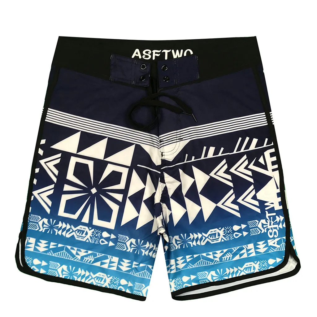 

Men Fashion Casual Printing Waterproof Beach Surfing Swimming Loose Short Pants Seaside Travel Holiday Short Pants Dropshipping