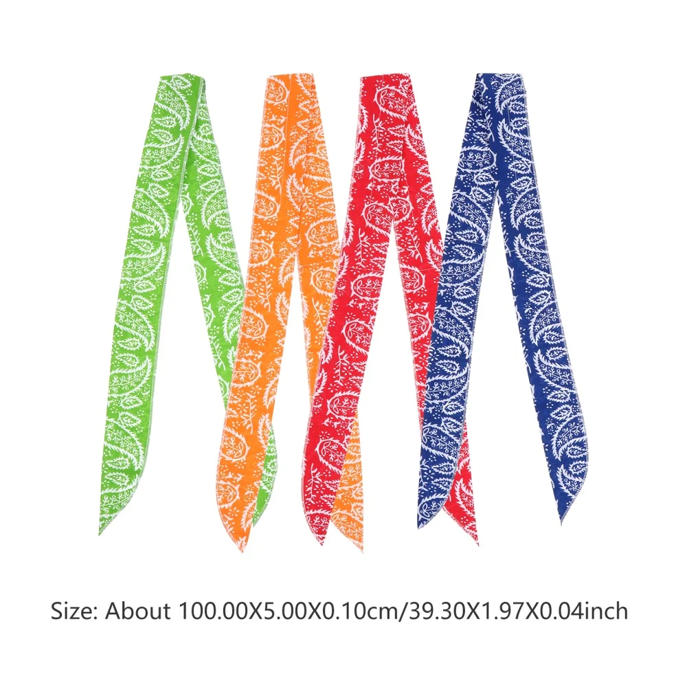 

4Pcs Creative Sports Cooling Towels Outdoor Chilling Scarfs Quick Dry Towels