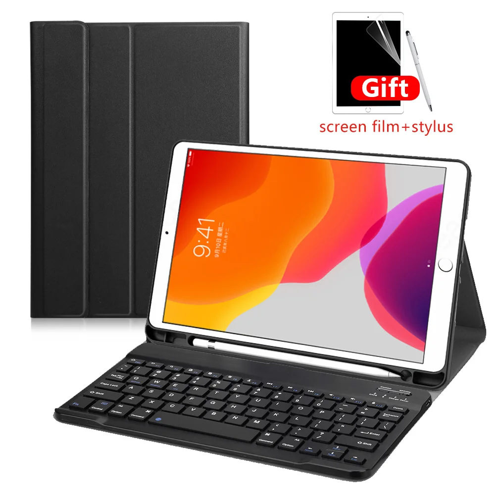 Чехол с клавиатурой для iPad Air 2019 3rd Gen /iPad Pro 10 5 дюймов планшета Мягкий защитный