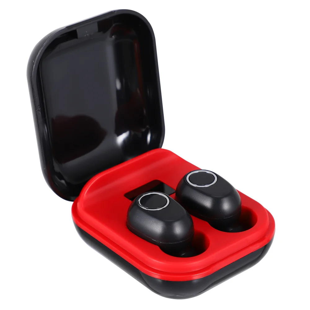 

1 Pair Mini Wireless Earphone TWS Heavy Bass Headphone with Charging Box