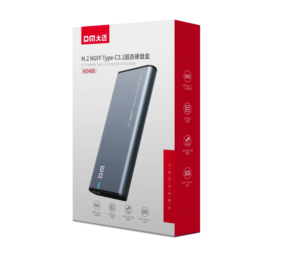 M.2 NGFF SSD 6 Гбит/с на USB 3. 0 Type-C конвертер адаптер чехол Корпус твердотельный жесткий