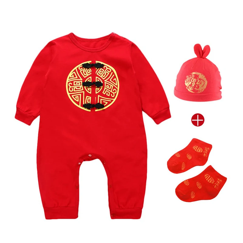 Новинка хлопковое платье вышитое Комбинезоны для детей одежда в китайском стиле