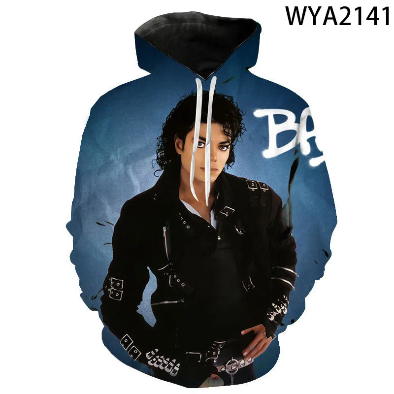

2021 Michael Jackson 3D Print Hoodies Men Women Children Sweatshirts Fashion Hip Hop Streetwear Harajuku Cool Pullover Hoodies
