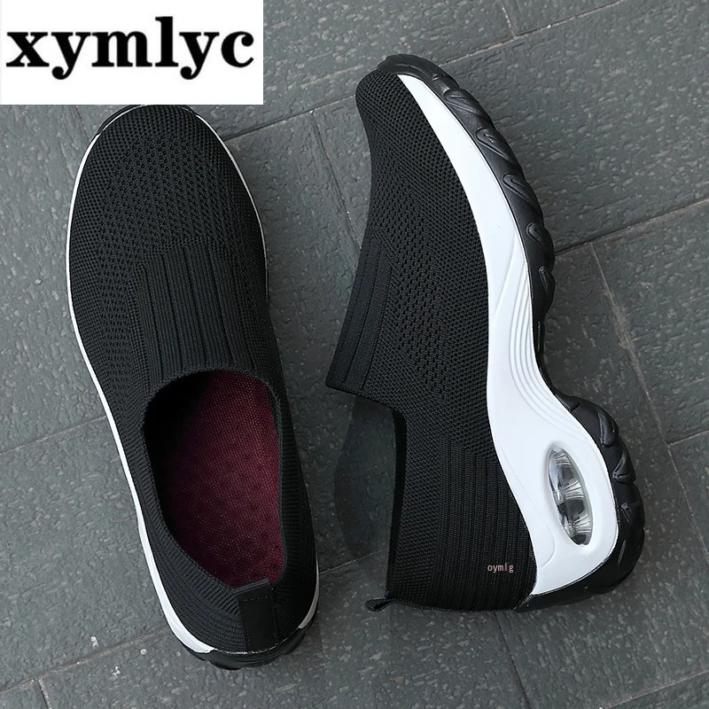 

Women Shoes Lady Flats Lady 2020 Breathe Soft Color Slip On Flat Shoes Lady Flats Comfortable Ladies Shoe Mesh Zapatos Mujer
