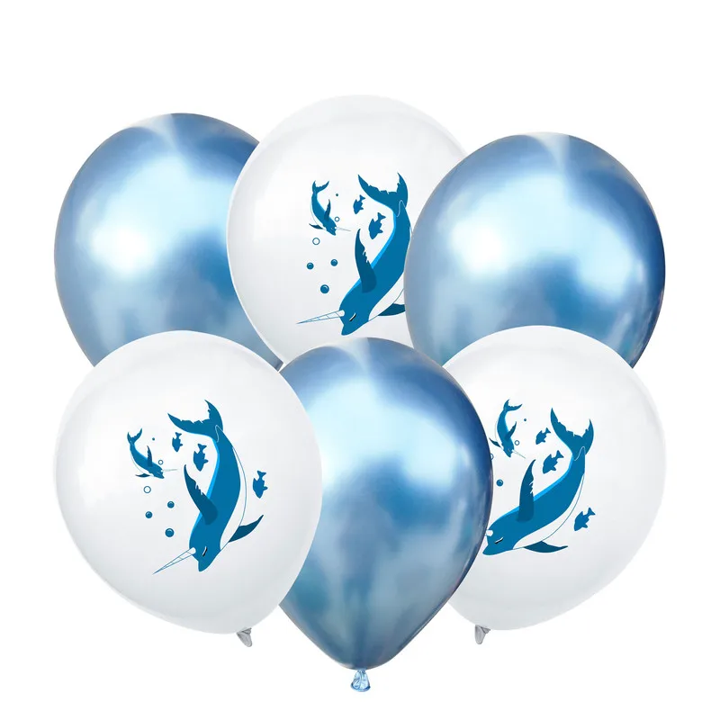 10 шт. смешанные латексные воздушные шары с конфетти металлические Кит для детей