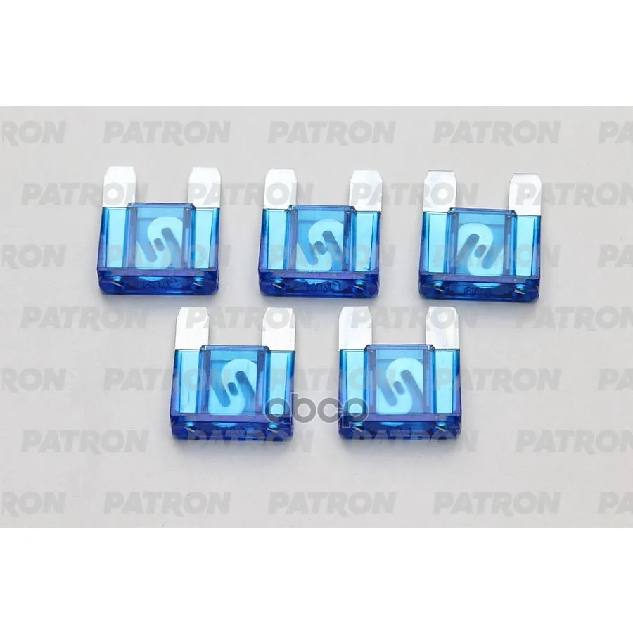 Предохранитель Пласт.Коробка 5шт Maxi Fuse 60a Голубой PATRON арт. PFS066|Зеркала и крышки| |