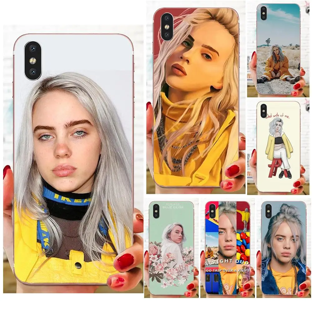 Для huawei P7 P8 P9 P10 P20 P30 Lite Mini Plus Pro Y9 Prime P Smart Z 2018 2019 Мягкий мобильный телефон Billie Eilish