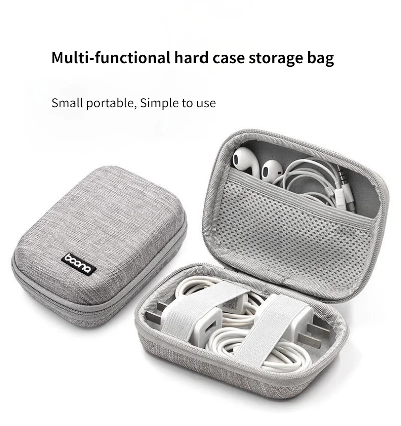 

Travel Cable Bag Cosmetic Storage Boxes Stationery Storage Bag Universal Small For Macbook Charger USB Earphone Electronics Bags