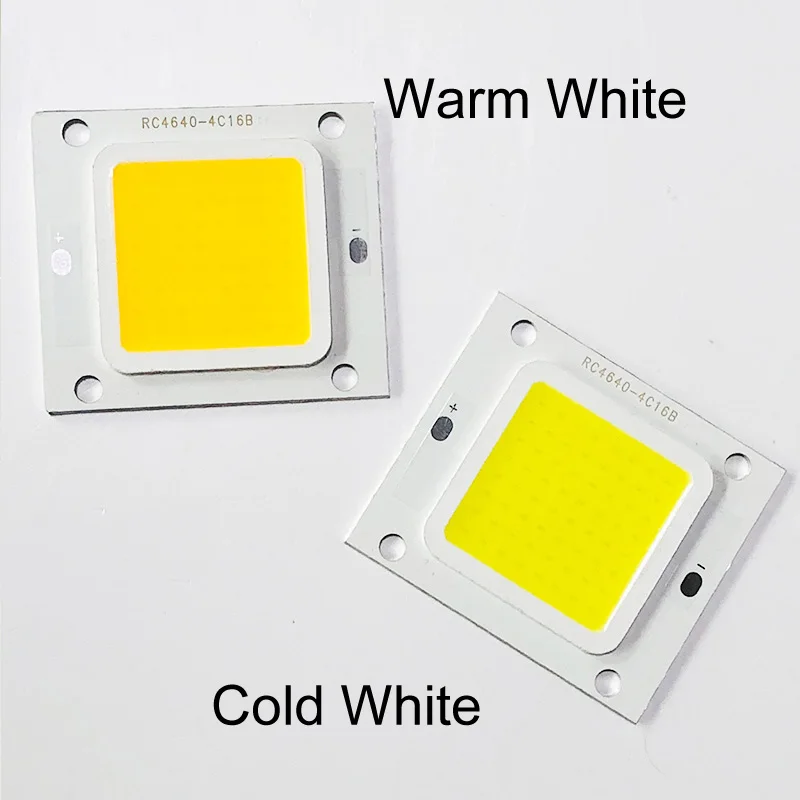 30W Warm White 10 Вт 20 Вт 30 Вт 50 Вт светодиодная лампочка высокой мощности диод таблеточного типа DIY Холодный/теплый COB DC 12 В панель - Испускаемый цвет: 30W Warm White