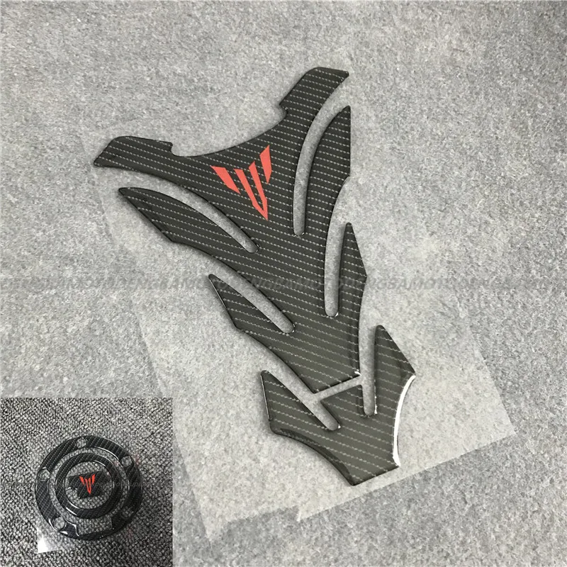 Мотоциклетная защитная накладка из углеродного волокна для топливного масла