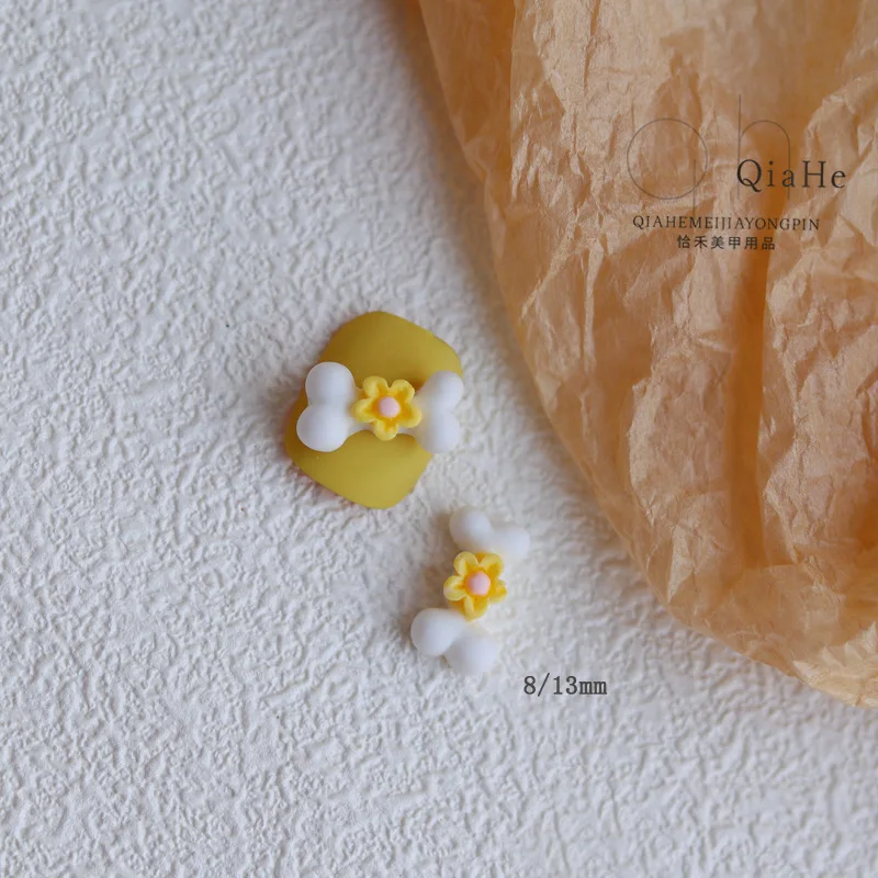 10 шт. аксессуары для ногтей мультяшный милый популярный простой трехмерный