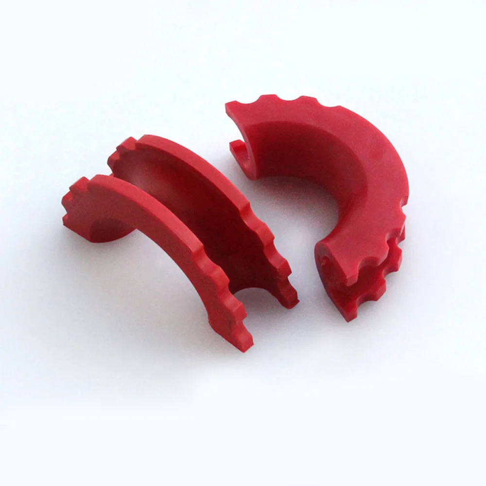 

2 PCS D-Ring Isolator Shackle Cover 3/4 Inch Bow Shackle Protectors for Jeep Off-road Vehicle SUV Truck (Red)