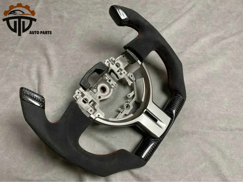 Популярный 3K руль из углеродного волокна для GT86|Рулевые колеса и клаксоны| |