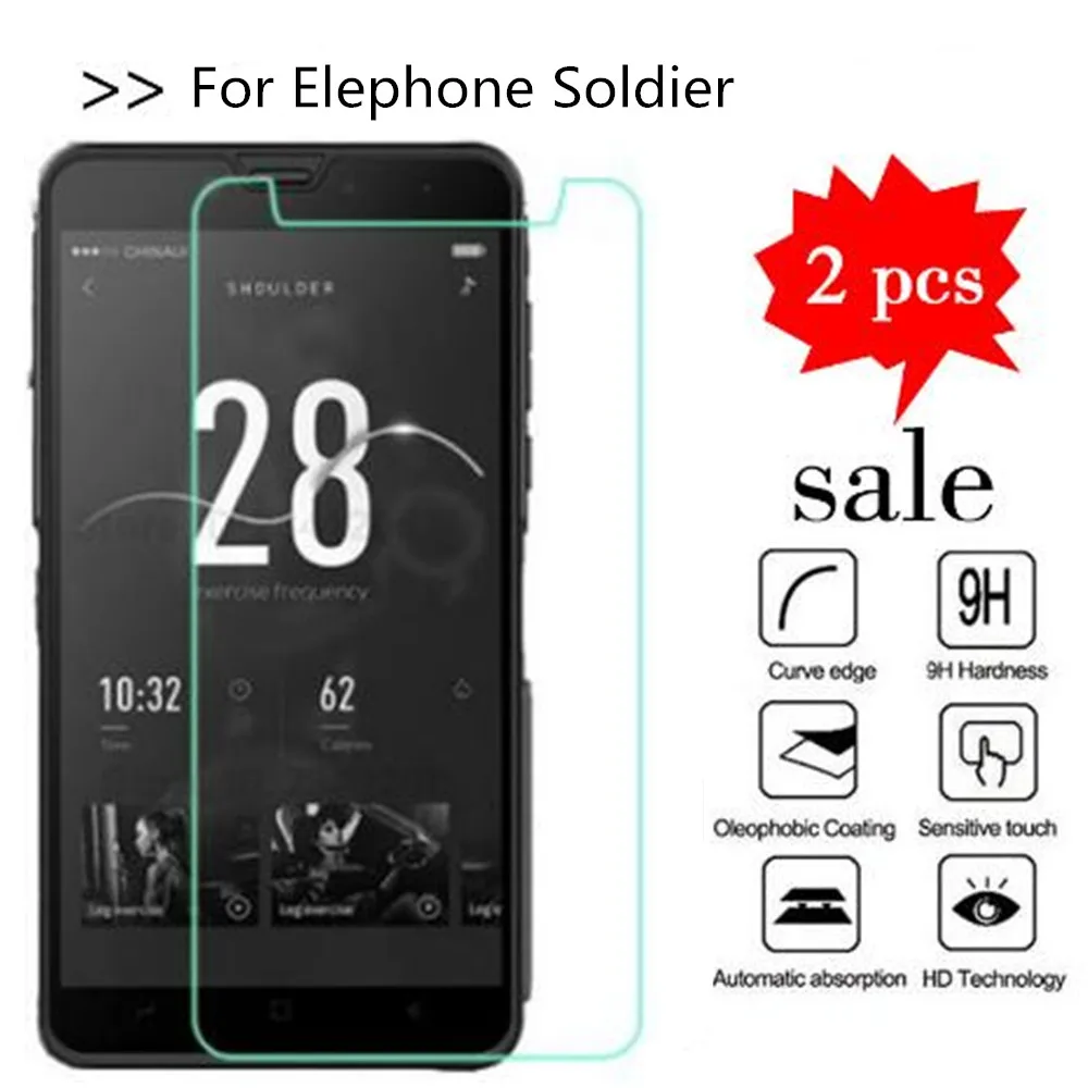 Закаленное стекло для Elephone Soldier защитная пленка экрана телефона | Мобильные